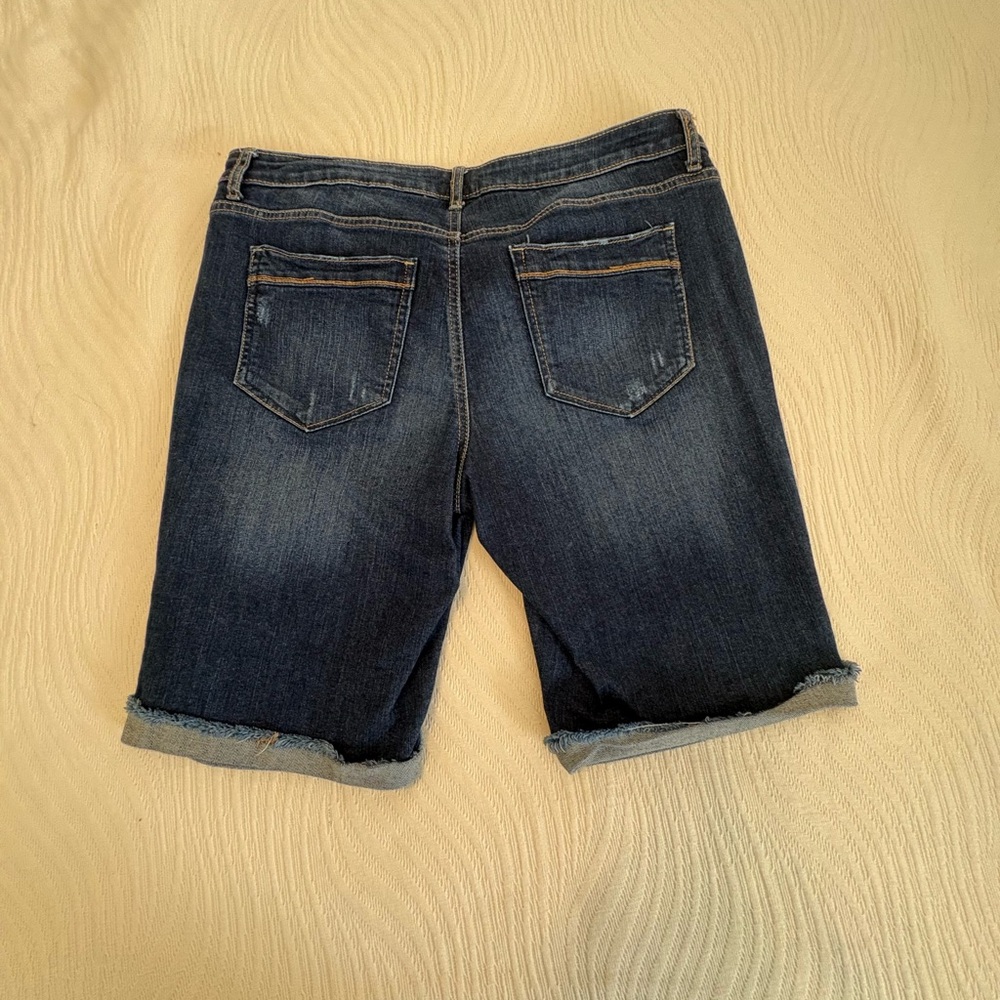 Apt. 9 Bermuda denim shorts - Picture 2 of 3